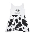 Cow Print MoooM Skater Dress | Cow Pattern Skater Dress